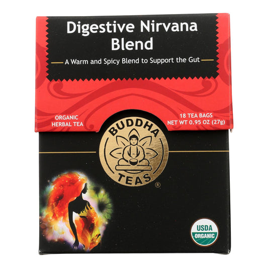 Digestive Nirvana Tea | Buddha Teas | 6 Boxes