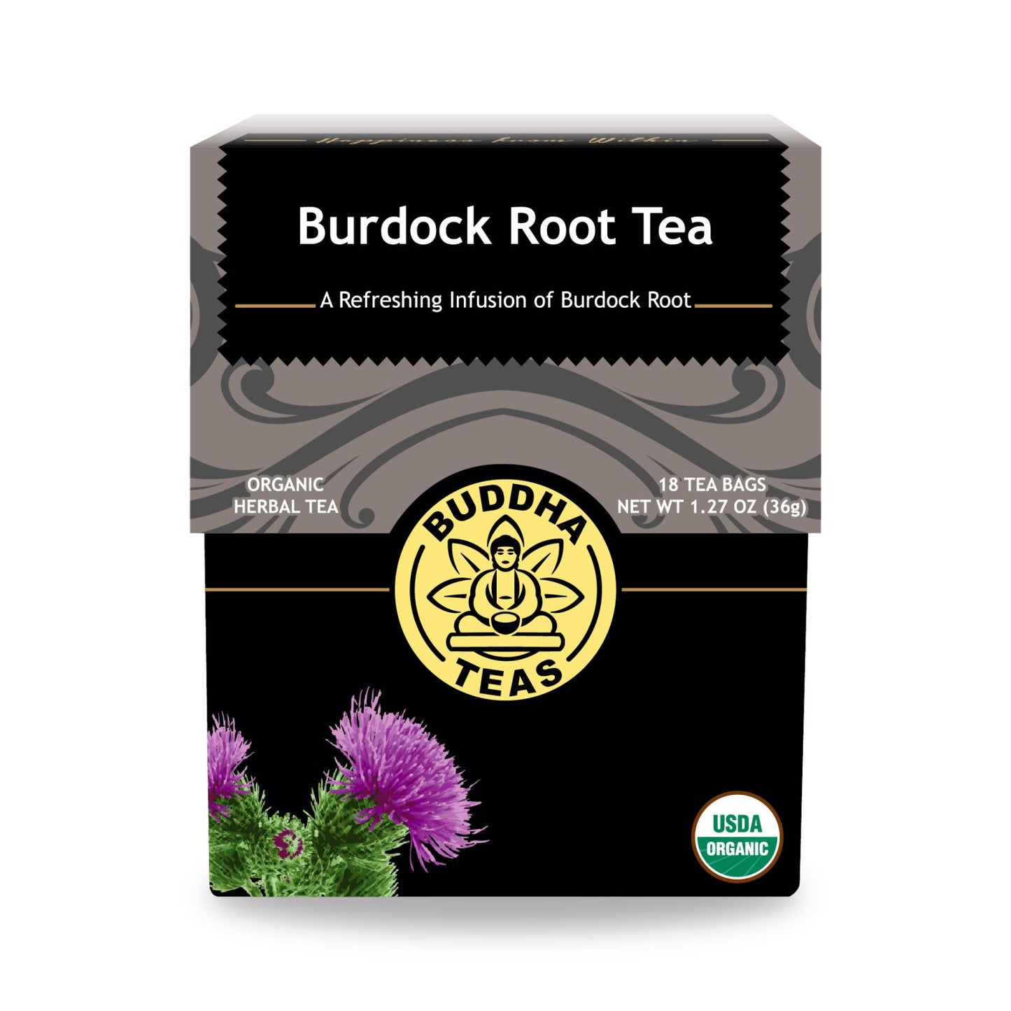 Burdock Root Tea | Buddha Teas | 6Boxes