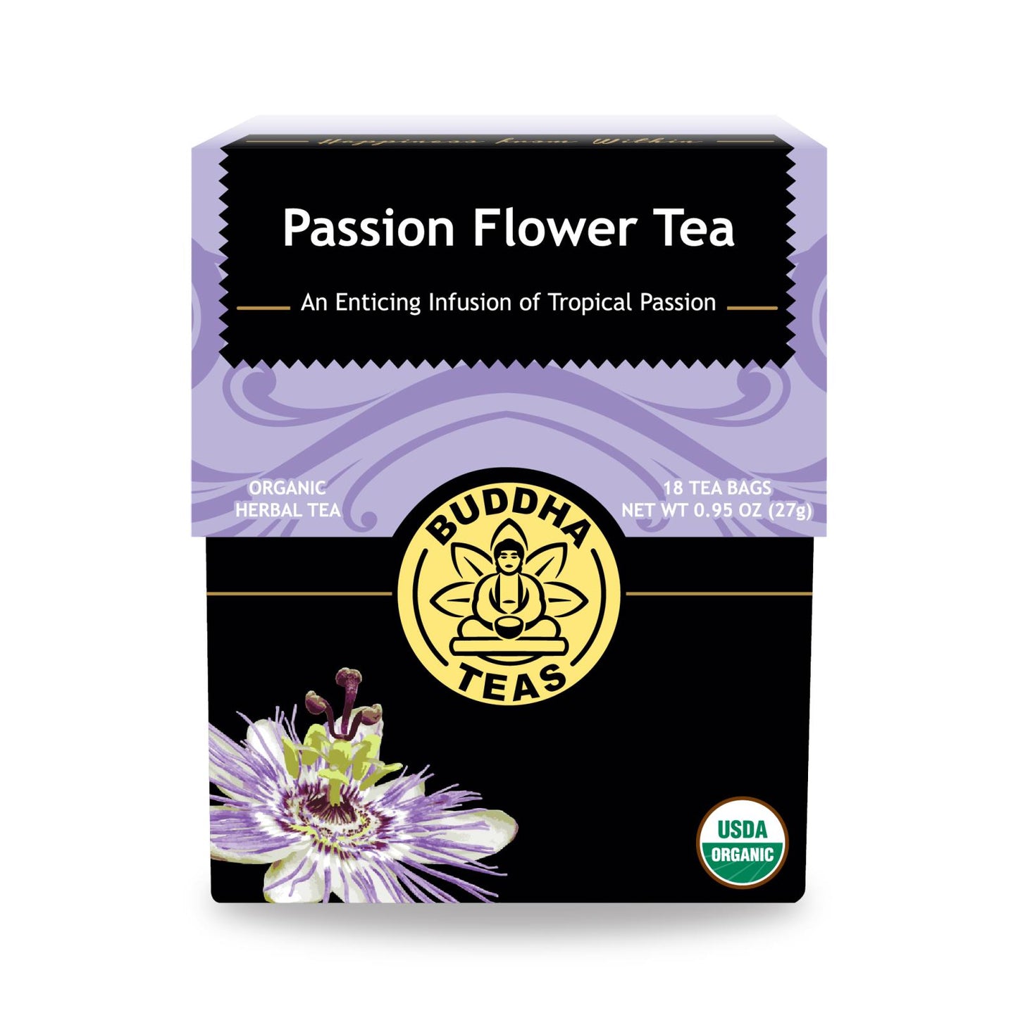 Passion Flower Tea | Buddha Teas | 6Boxes