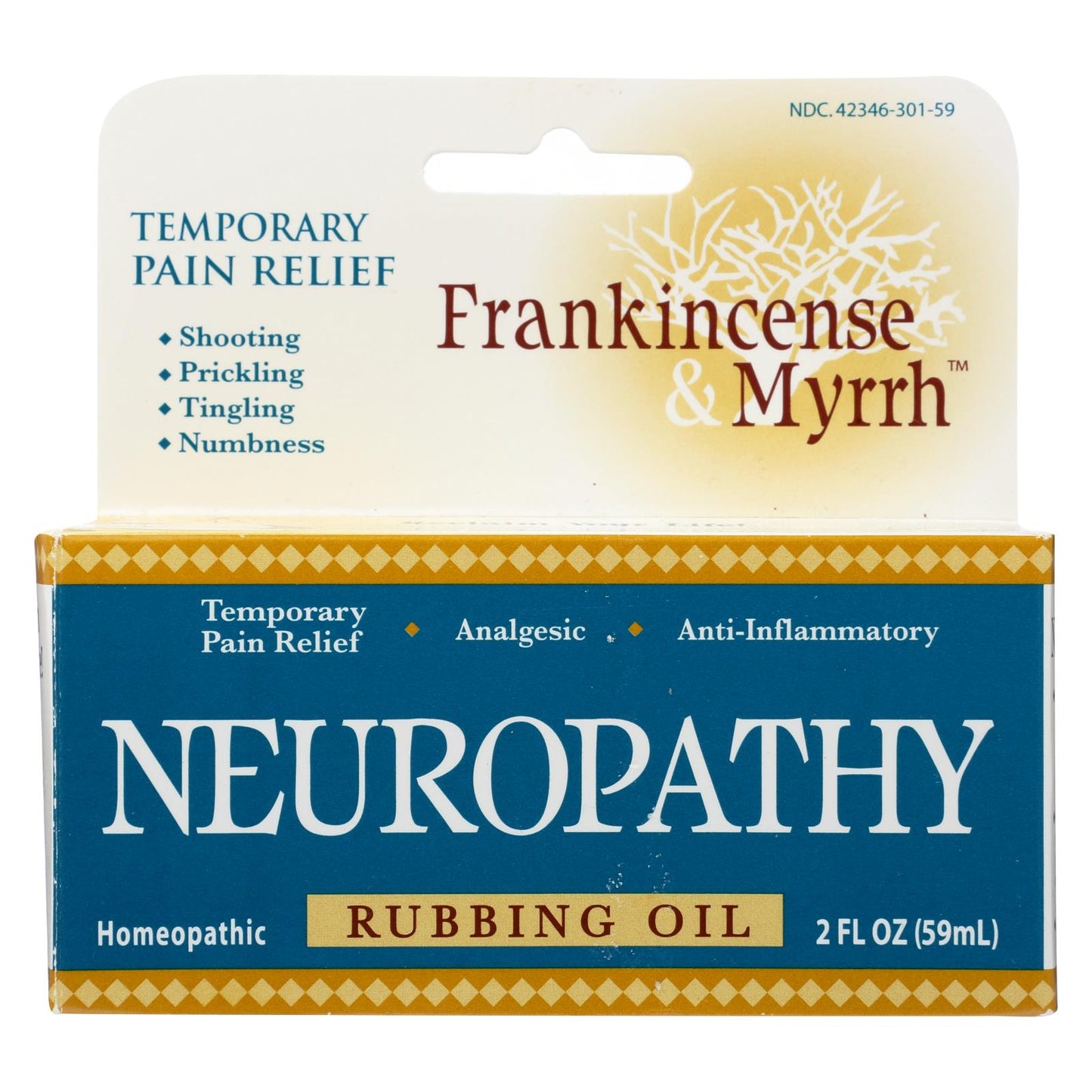 Neuropathy Rubbing Oil | Frankincense And Myrrh